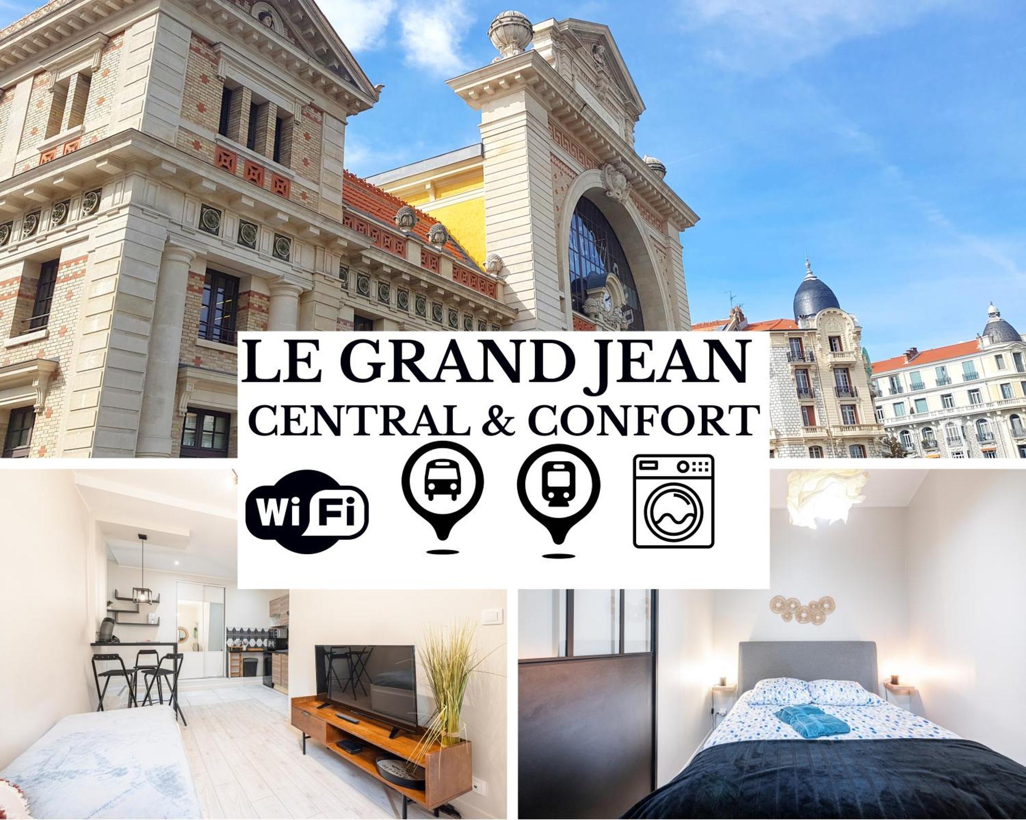 Apartment Le Grand Jean - Pres Gare Et Tram - Supermarches - Wifi - 3 Person *